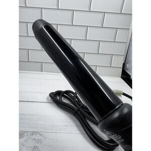 SUTRA Ionic hair Curling Iron Ionic 32mm Wand Clipless Black Swivel Cord 2.C6